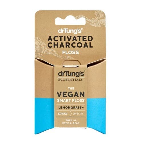 DR TUNG'S Activated Charcoal Floss – 30YD / 27M