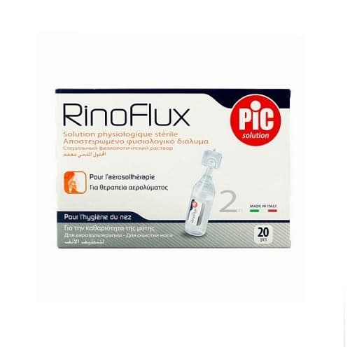 Pic Rinoflux NSaline 2ml 20's