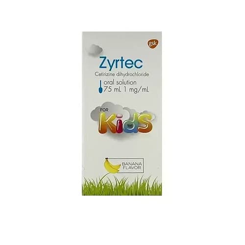 Zyrtec Oral Solution 0.1% 75ml