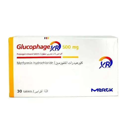 Glucophage XR 500mg – 30 Tablets