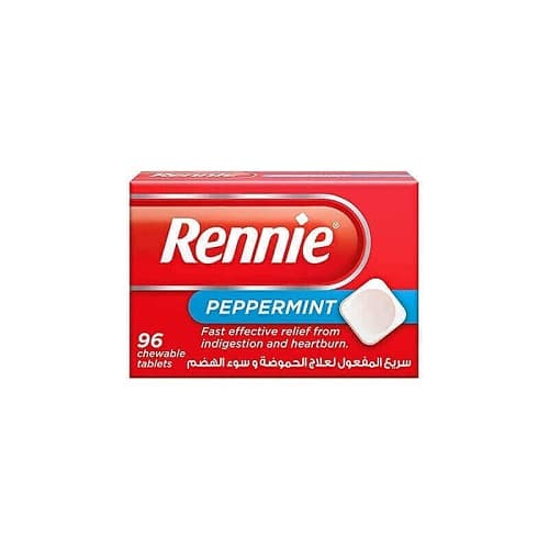 Rennie Peppermint – 96 Tablets
