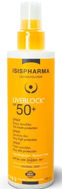 ISIS UVEBLOCK SPF50+ SPRAY 200 ML