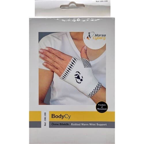 Morsa BodyCy Textile WristBand-M-White