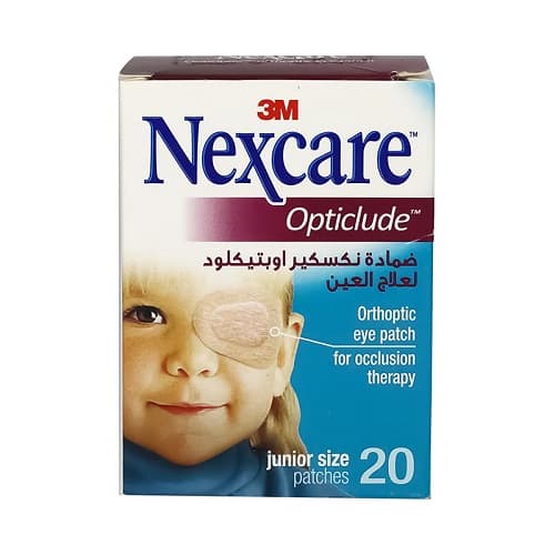 Nexcare Opticlude Orthoptic Junior Eye Patch 20'S