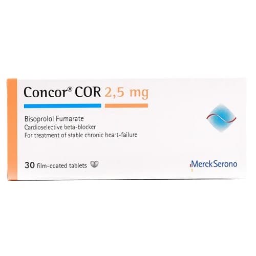 Concor 2.5MG - 30 TABLETS